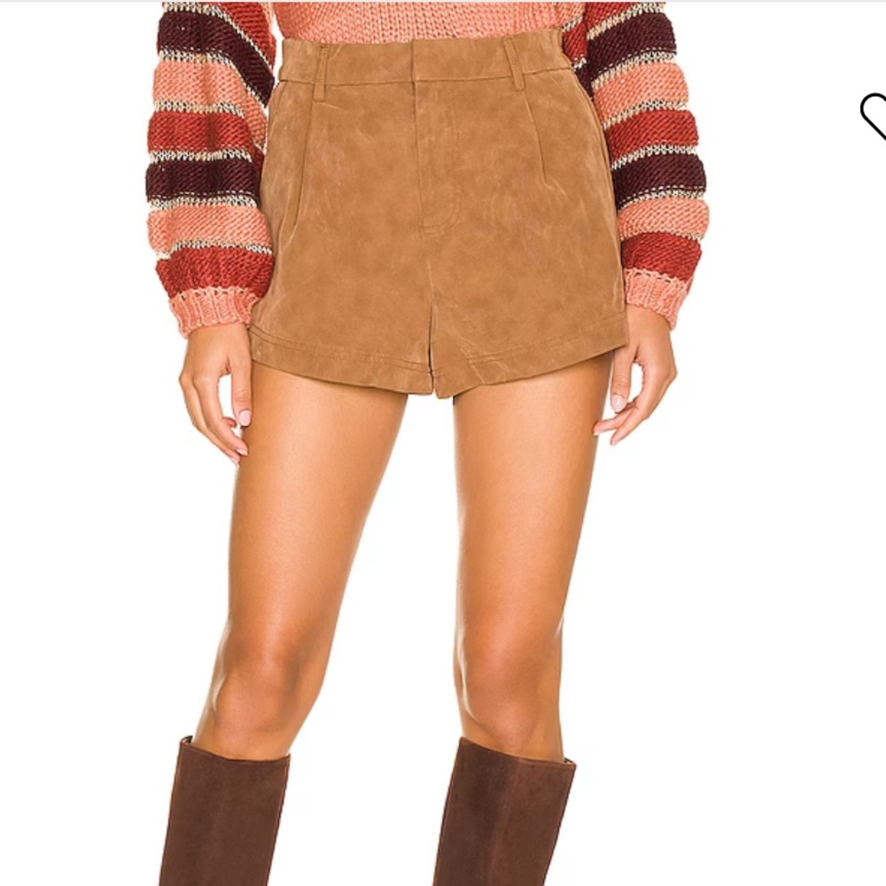 Free People Suede shorts